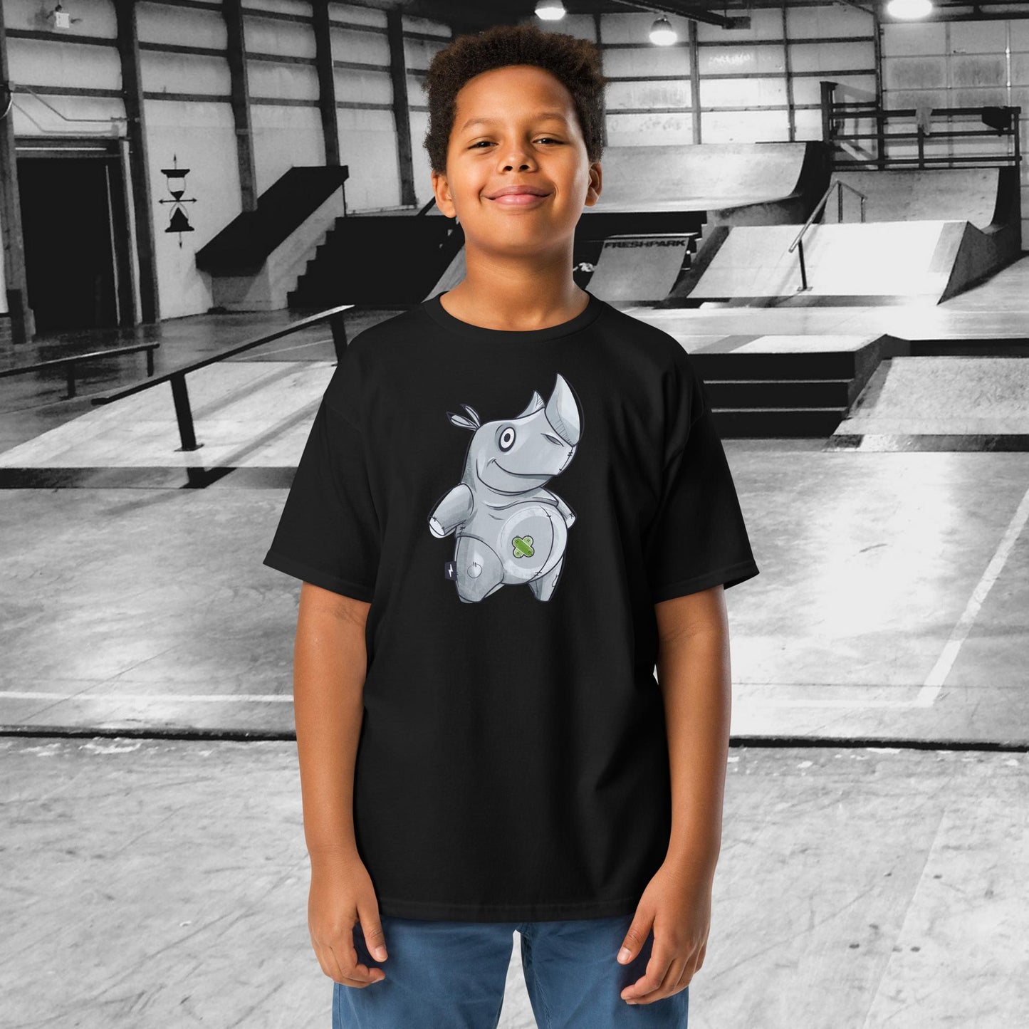 T-Shirt kmpn x skate-aid Nashorn