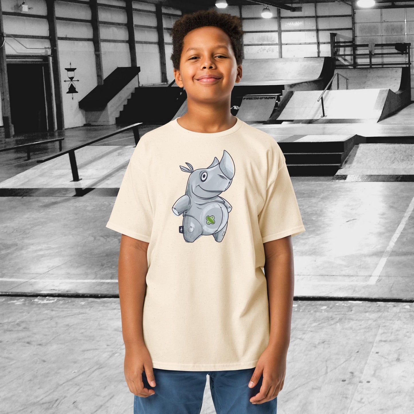 T-Shirt kmpn x skate-aid Nashorn