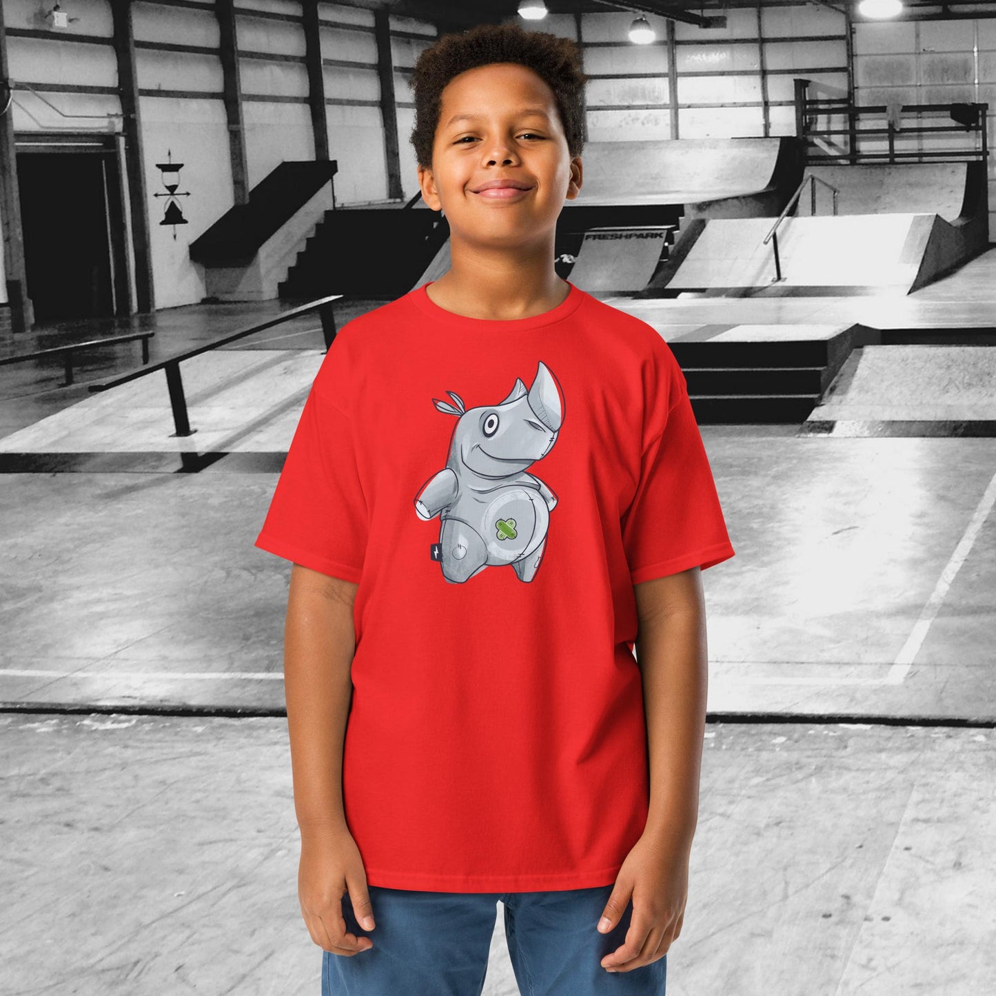 T-Shirt kmpn x skate-aid Nashorn